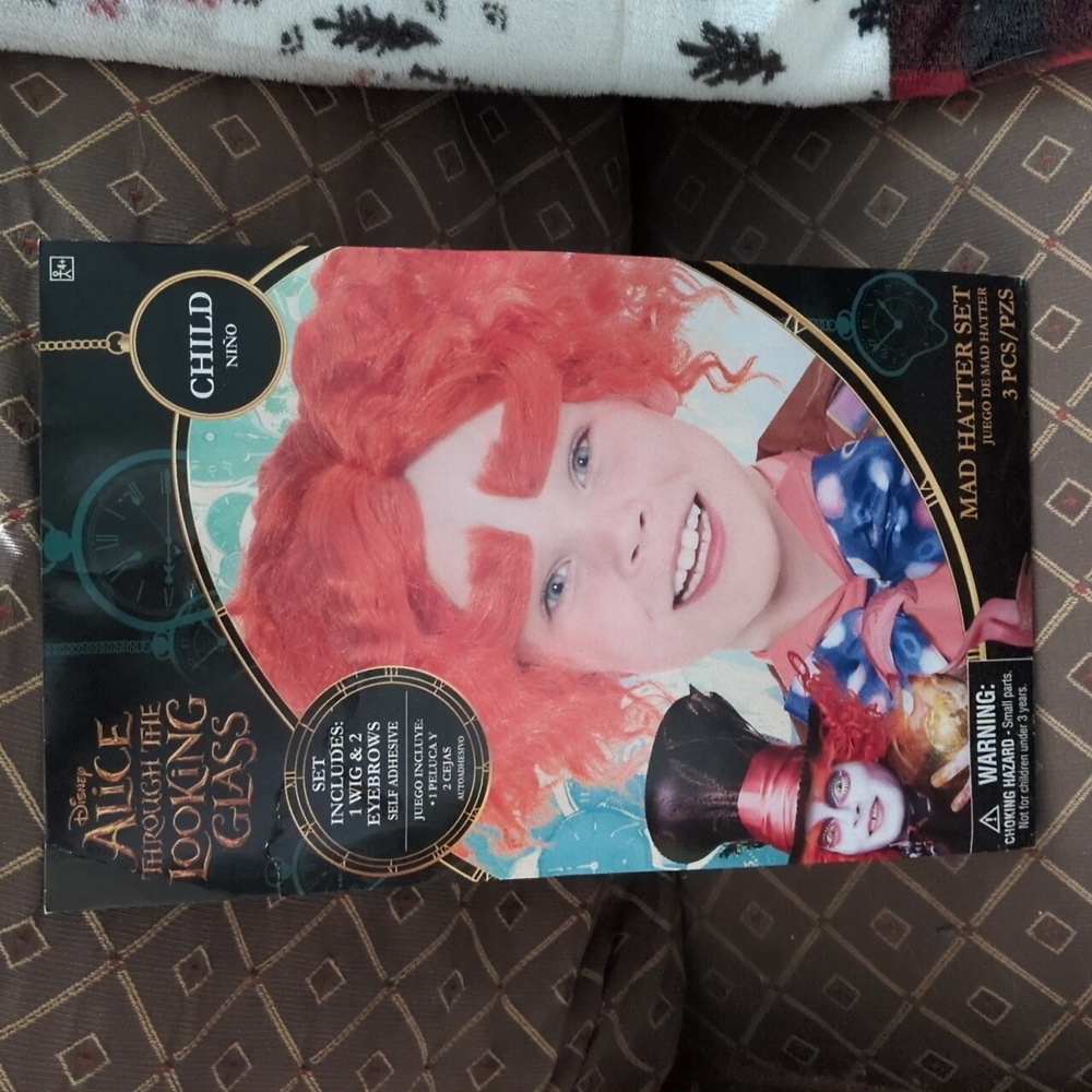 Disney Alice Through the looking Glass Mad Hatter  wig